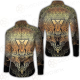 Pentagram Sign Head Of Demon Baphomet SDN-1024 Long Sleeve Shirt