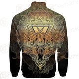 Pentagram Sign Head Of Demon Baphomet SDN-1024 Stand-up Collar Jacket