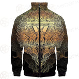 Pentagram Sign Head Of Demon Baphomet SDN-1024 Stand-up Collar Jacket