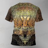Pentagram Sign Head Of Demon Baphomet SDN-1024 Unisex T-shirt