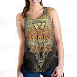 Pentagram Sign Head Of Demon Baphomet SDN-1024 Women Tank Top