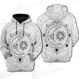 Circle Of A Phase Of The Moon SDN-1025 Hoodie Raglan