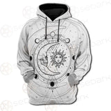 Circle Of A Phase Of The Moon SDN-1025 Hoodie Raglan