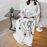 Circle Of A Phase Of The Moon SDN-1025 Sleeved Blanket