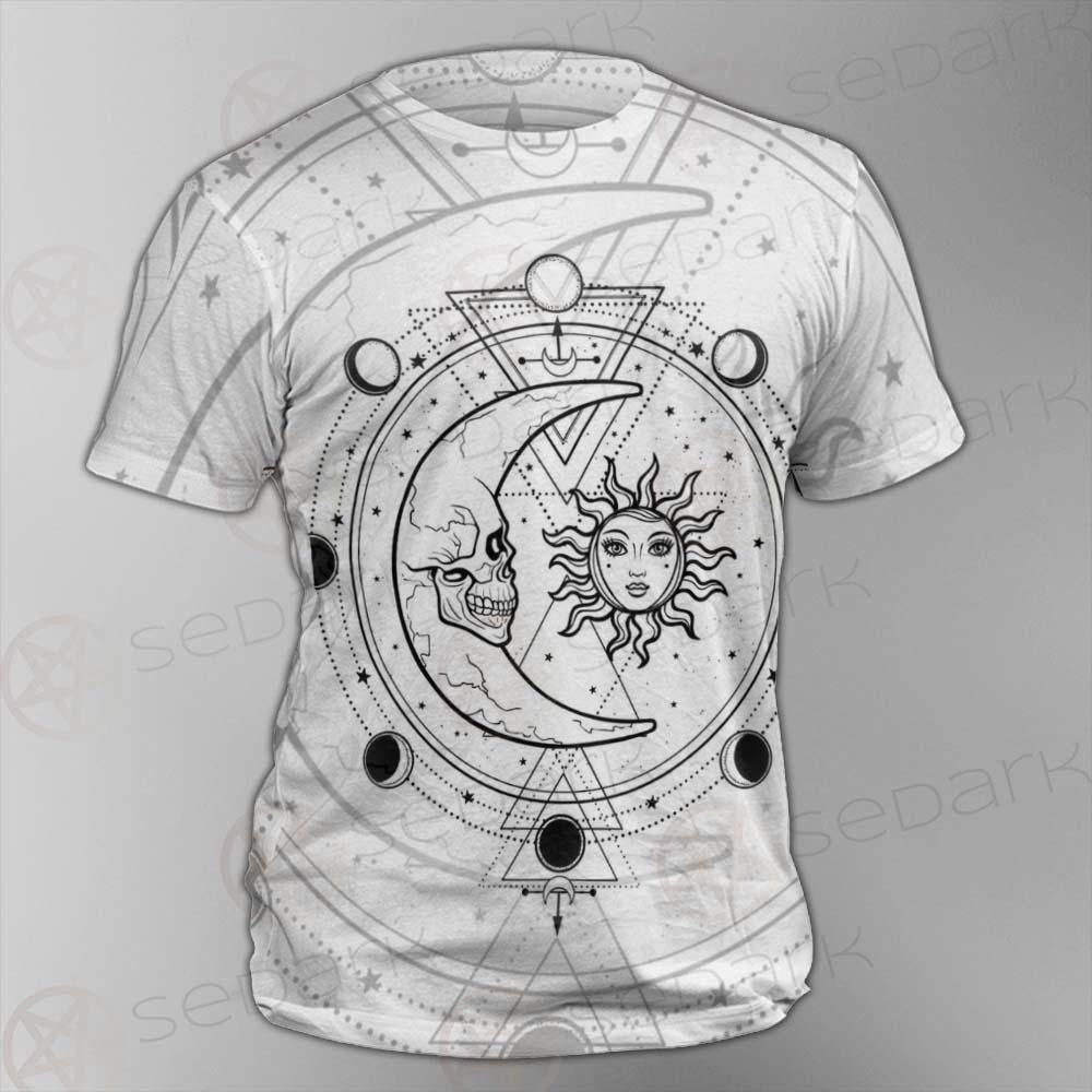 Circle Of A Phase Of The Moon SDN-1025 Unisex T-shirt