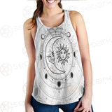 Circle Of A Phase Of The Moon SDN-1025 Women Tank Top