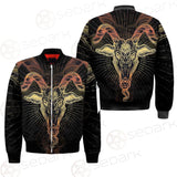 Demon Goat Baphomet SDN-1026 Bomber Jacket