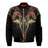 Demon Goat Baphomet SDN-1026 Bomber Jacket