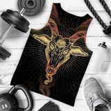 Demon Goat Baphomet SDN-1026 Men Tank-tops