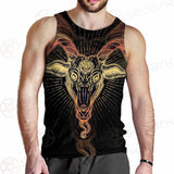 Demon Goat Baphomet SDN-1026 Men Tank-tops