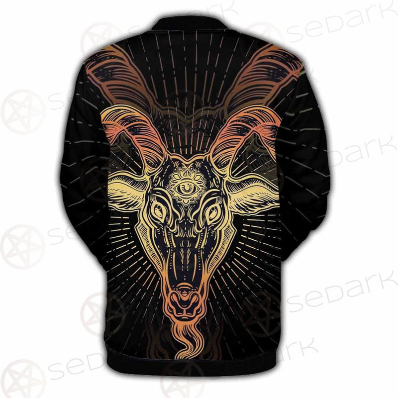 Demon Goat Baphomet SDN-1026 Button Jacket