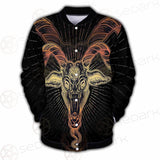 Demon Goat Baphomet SDN-1026 Button Jacket