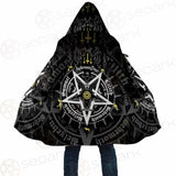 Pentagram Baphomet Occult Illustration SDN-1027 Cloak no bag