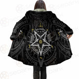 Pentagram Baphomet Occult Illustration SDN-1027 Cloak with bag