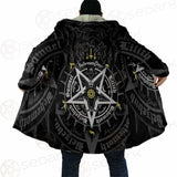 Pentagram Baphomet Occult Illustration SDN-1027 Cloak no bag