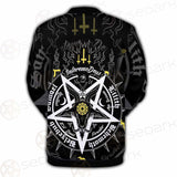 Pentagram Baphomet Occult Illustration SDN-1027 Button Jacket