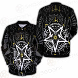 Pentagram Baphomet Occult Illustration SDN-1027 Button Jacket