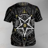 Pentagram Baphomet Occult Illustration SDN-1027 Unisex T-shirt