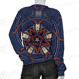 Stylish Pentagram With Goat Skulls SDN-1028 Unisex Sweatshirt