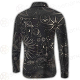 Vector Illustration Set Of Moon Phases SDN-1029 Long Sleeve Shirt