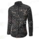 Vector Illustration Set Of Moon Phases SDN-1029 Long Sleeve Shirt