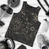 Vector Illustration Set Of Moon Phases SDN-1029 Men Tank-tops