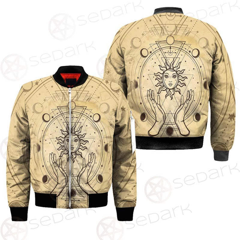 Human Hands Hold The Sun SDN-1030 Bomber Jacket