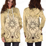 Human Hands Hold The Sun SDN-1030 Hoodie Dress