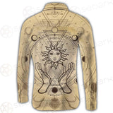 Human Hands Hold The Sun SDN-1030 Long Sleeve Shirt