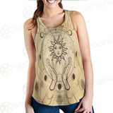 Human Hands Hold The Sun SDN-1030 Women Tank Top