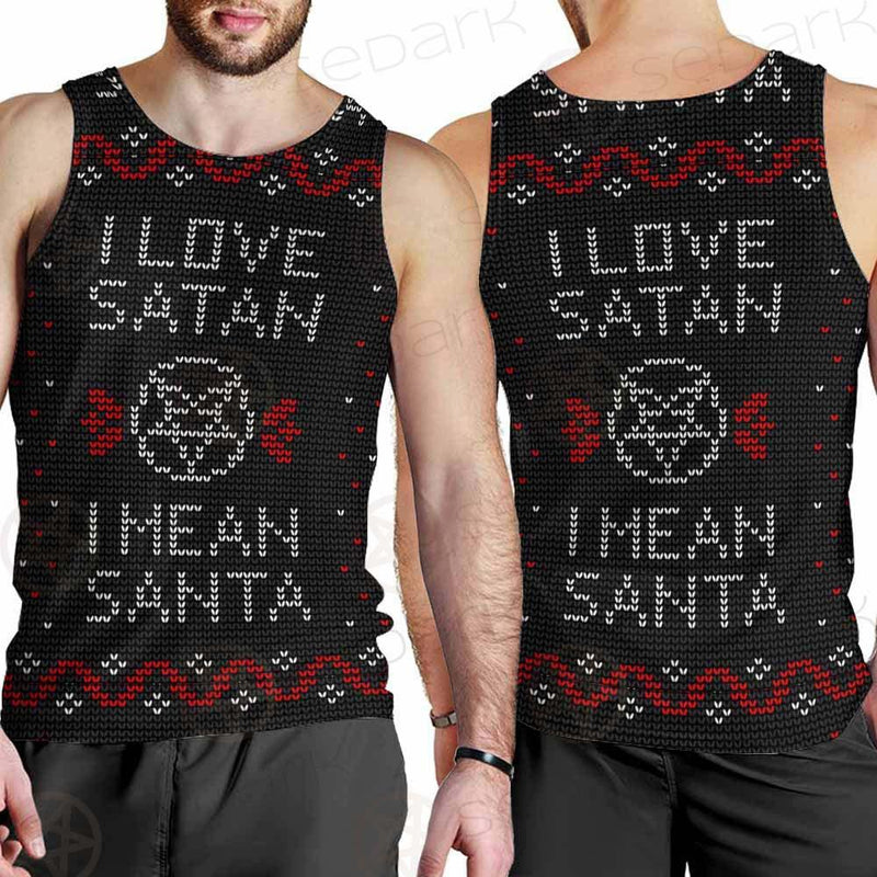 Pentagram And Inscription SDN-1031 Men Tank-tops