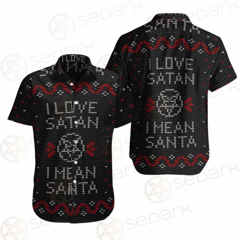 Pentagram And Inscription SDN-1031 Shirt Allover
