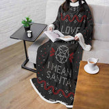 Pentagram And Inscription SDN-1031 Sleeved Blanket