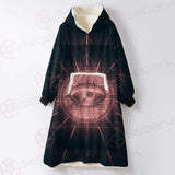 Mystical Geometry Symbol SDN-1032 Oversized Sherpa Blanket Hoodie