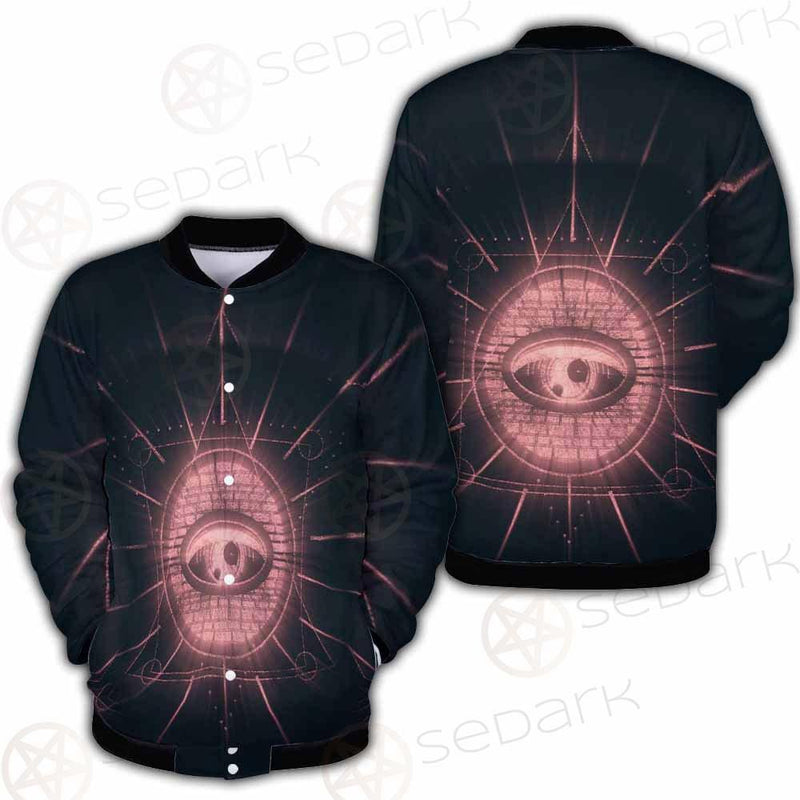 Mystical Geometry Symbol SDN-1032 Button Jacket