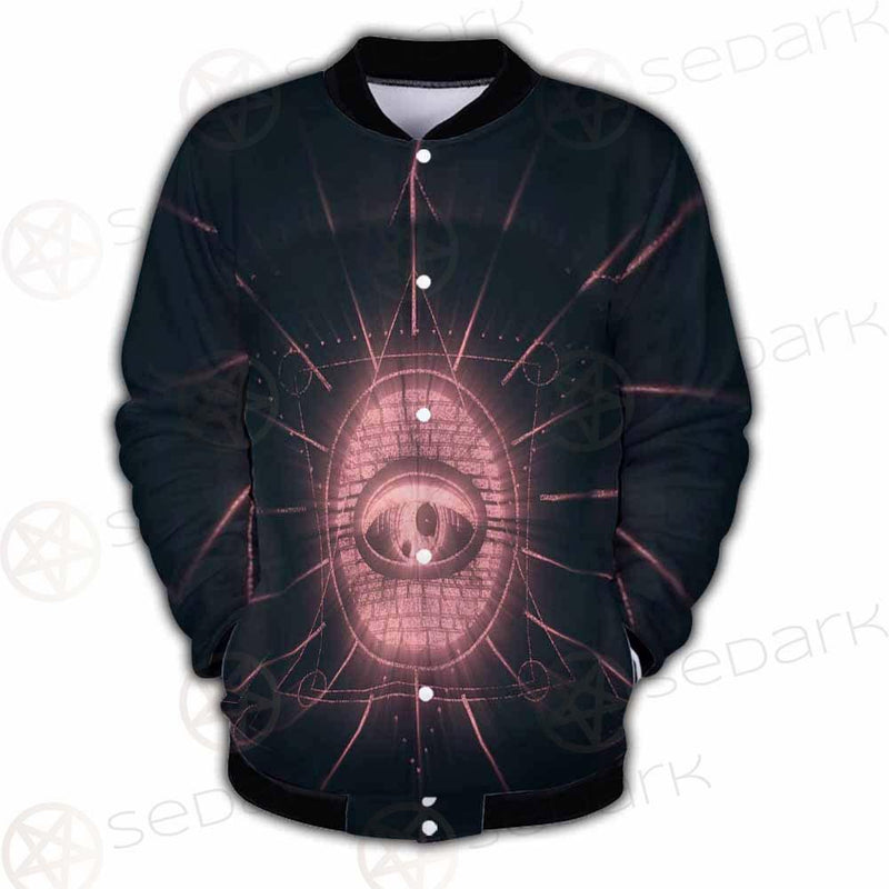 Mystical Geometry Symbol SDN-1032 Button Jacket