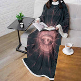 Mystical Geometry Symbol SDN-1032 Sleeved Blanket