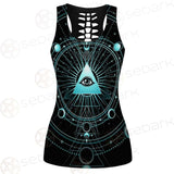 Vector Illustration On A Black Background SDN-1033 Women Tank Top