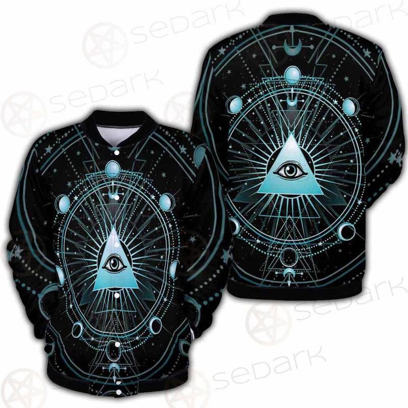 Vector Illustration On A Black Background SDN-1033 Button Jacket