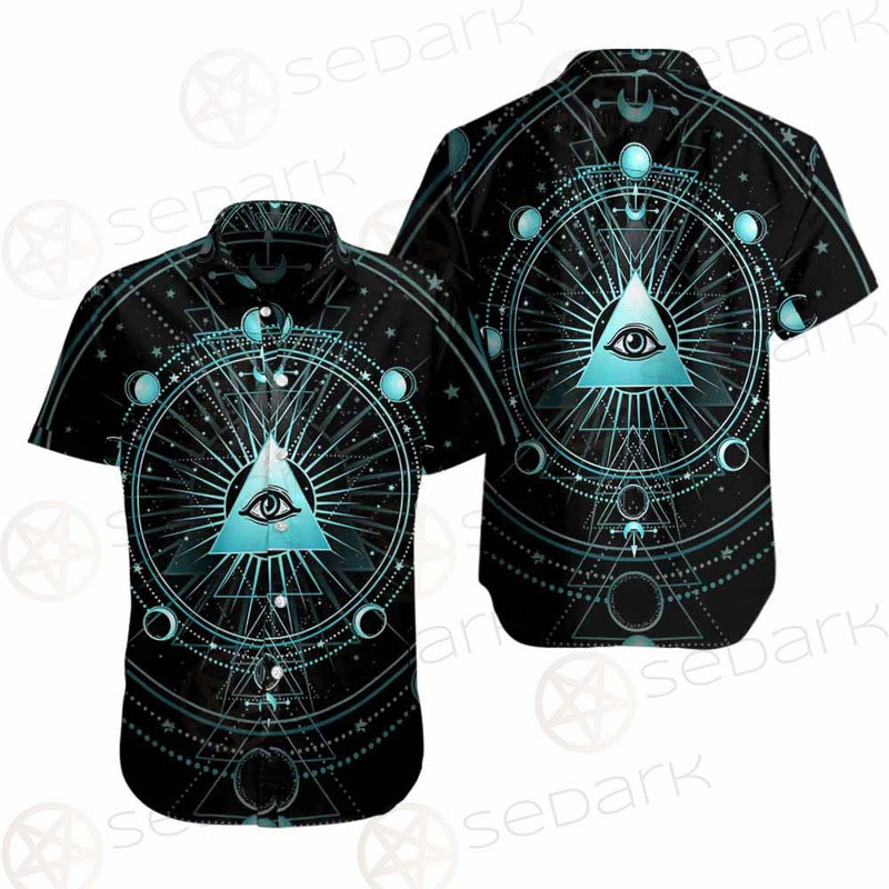 Vector Illustration On A Black Background SDN-1033 Shirt Allover