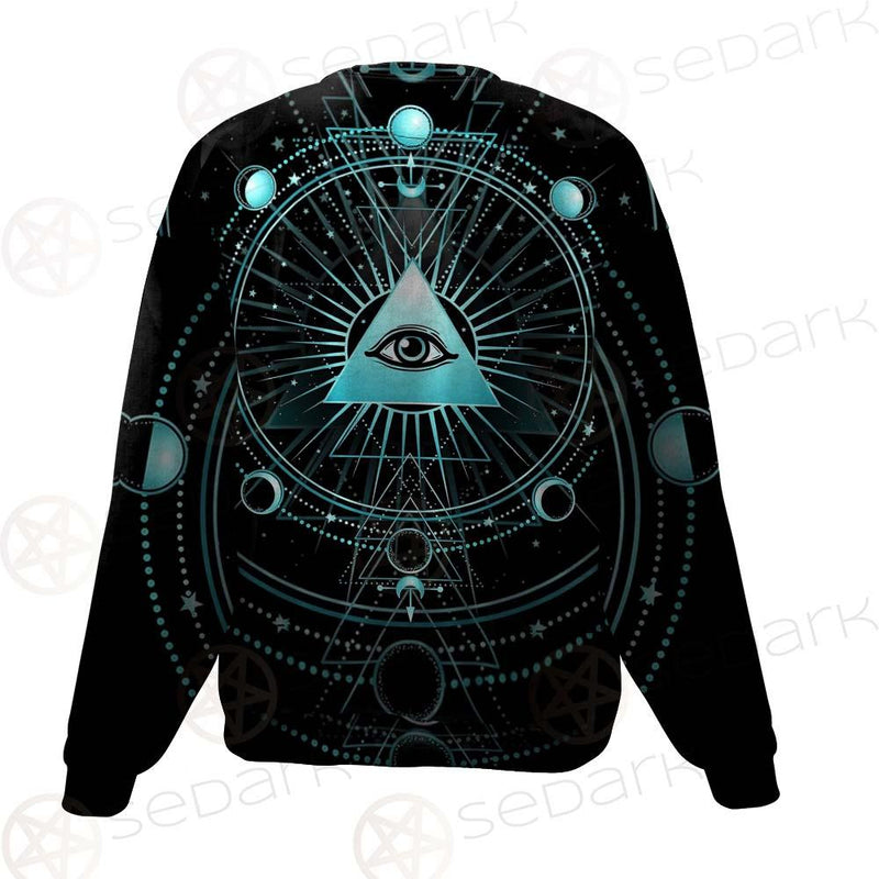 Vector Illustration On A Black Background SDN-1033 Unisex Sweatshirt