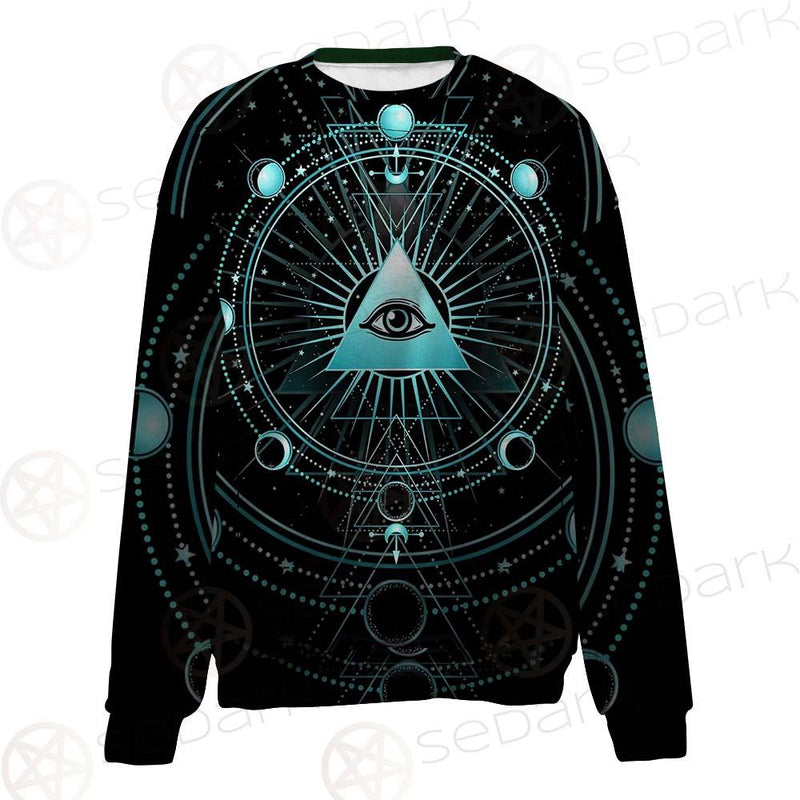 Vector Illustration On A Black Background SDN-1033 Unisex Sweatshirt