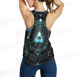 Vector Illustration On A Black Background SDN-1033 Women Tank Top