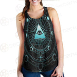 Vector Illustration On A Black Background SDN-1033 Women Tank Top