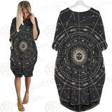 Moonlight Activity In Vintage SDN-1034 Batwing Pocket Dress