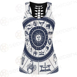 Zodiac Astrology Circle SDN-1035 Women Tank Top