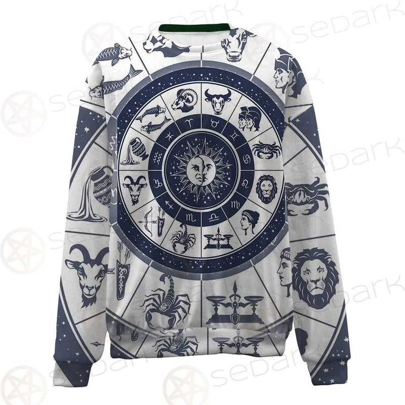 Zodiac Astrology Circle SDN-1035 Unisex Sweatshirt