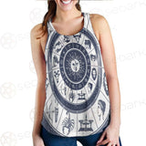 Zodiac Astrology Circle SDN-1035 Women Tank Top