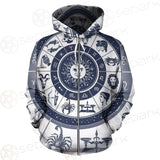 Zodiac Astrology Circle SDN-1035 Hoodie & Zip-up Hoodie