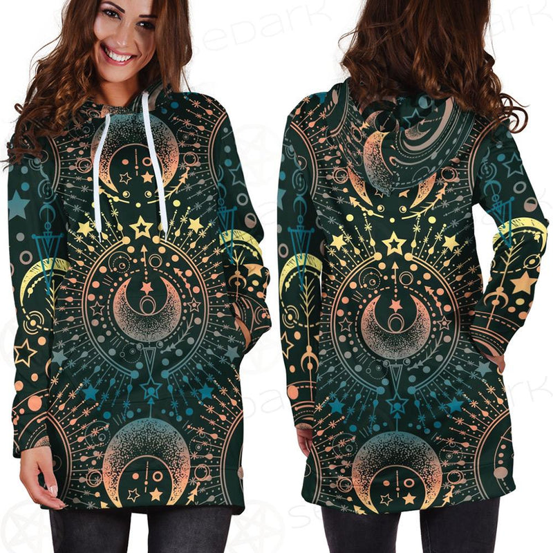 Spirituality And Occultism Hoodie Dress